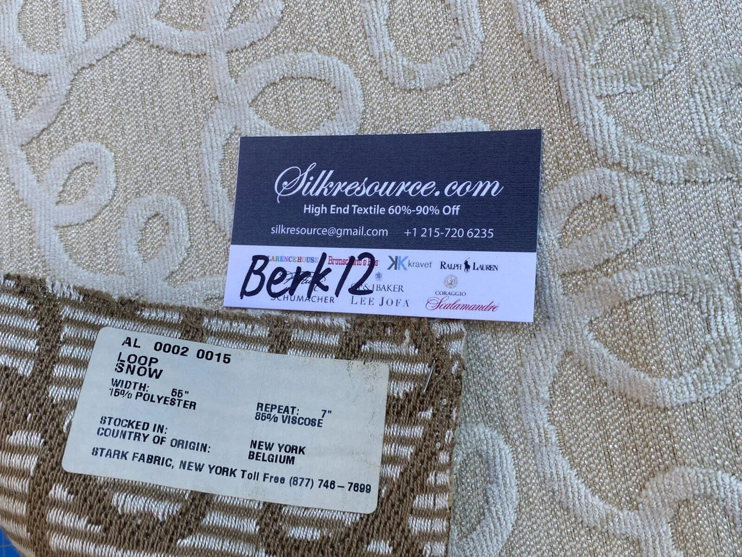 24 Berkbox12 Scalamandre Velvet Loop Snow