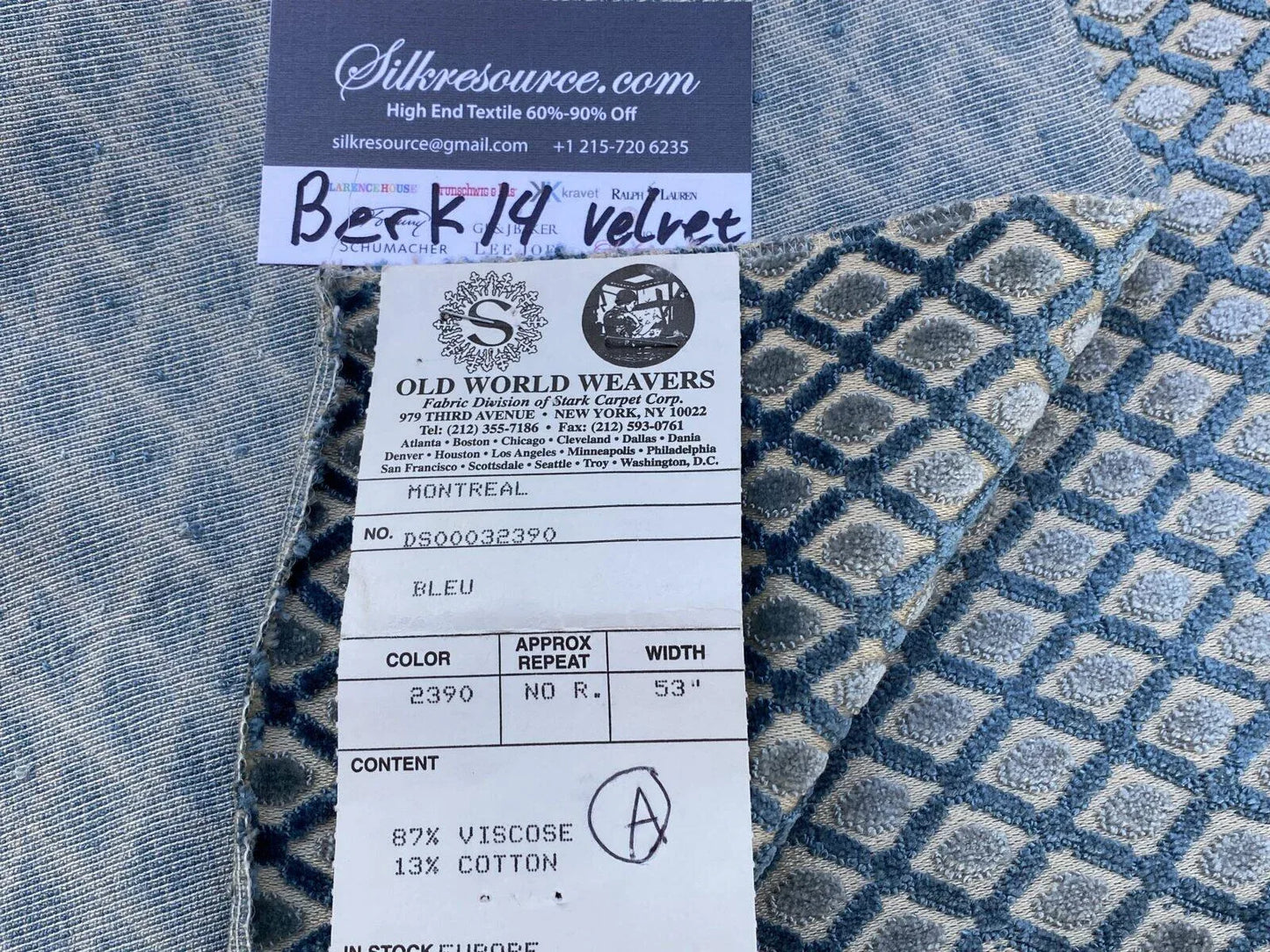 7 Berkbox14 Scalamandre Velvet Montreal Bleu