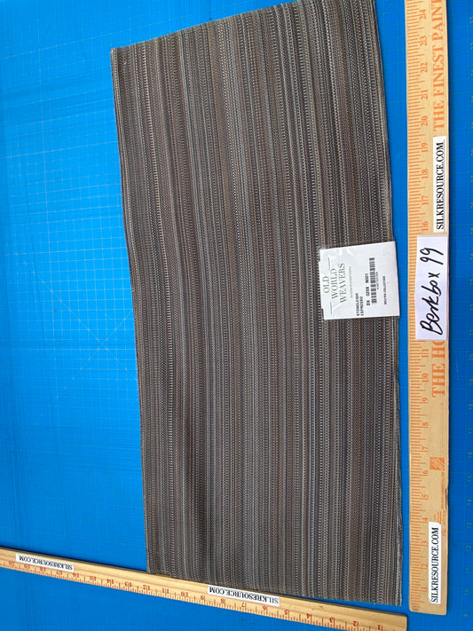 23 Berkbox99 Square Plains Texture by Old World Weavers Stoneleigh Espresso Brown Texture Horsehair MSRP USD700+/y