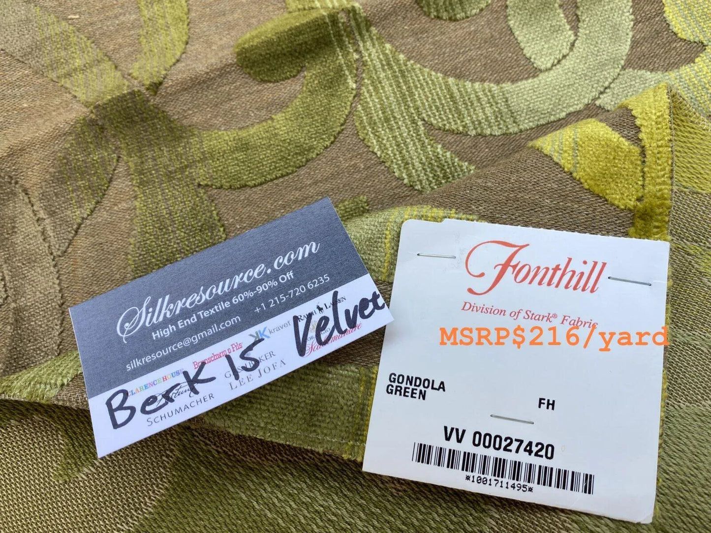 10e Berkbox15 Scalamandre Gondola Green