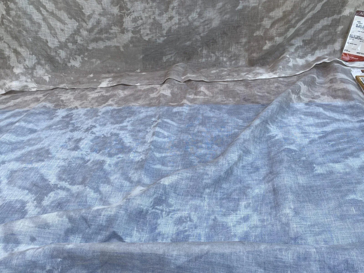 41 Berkbox18 Scalamandre Woven 1.4yard Kumo Asphalt X 1.4 Kumo Cement
