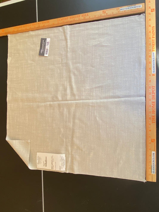 Scalamandre Eco FR Heavy Stone Viscose Plain Beige - Square 27″x 27″