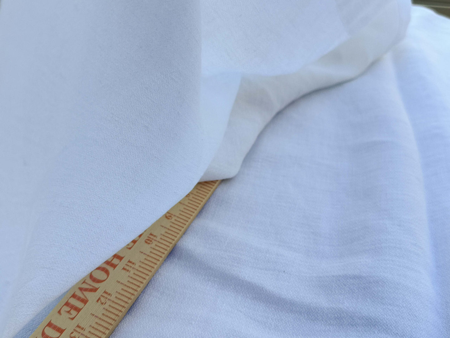 8 Berkbox108 Scalamandre Alhambra Avena Swan Sheers White Linen Stripe Solid Texture 2.4yd x54" wide