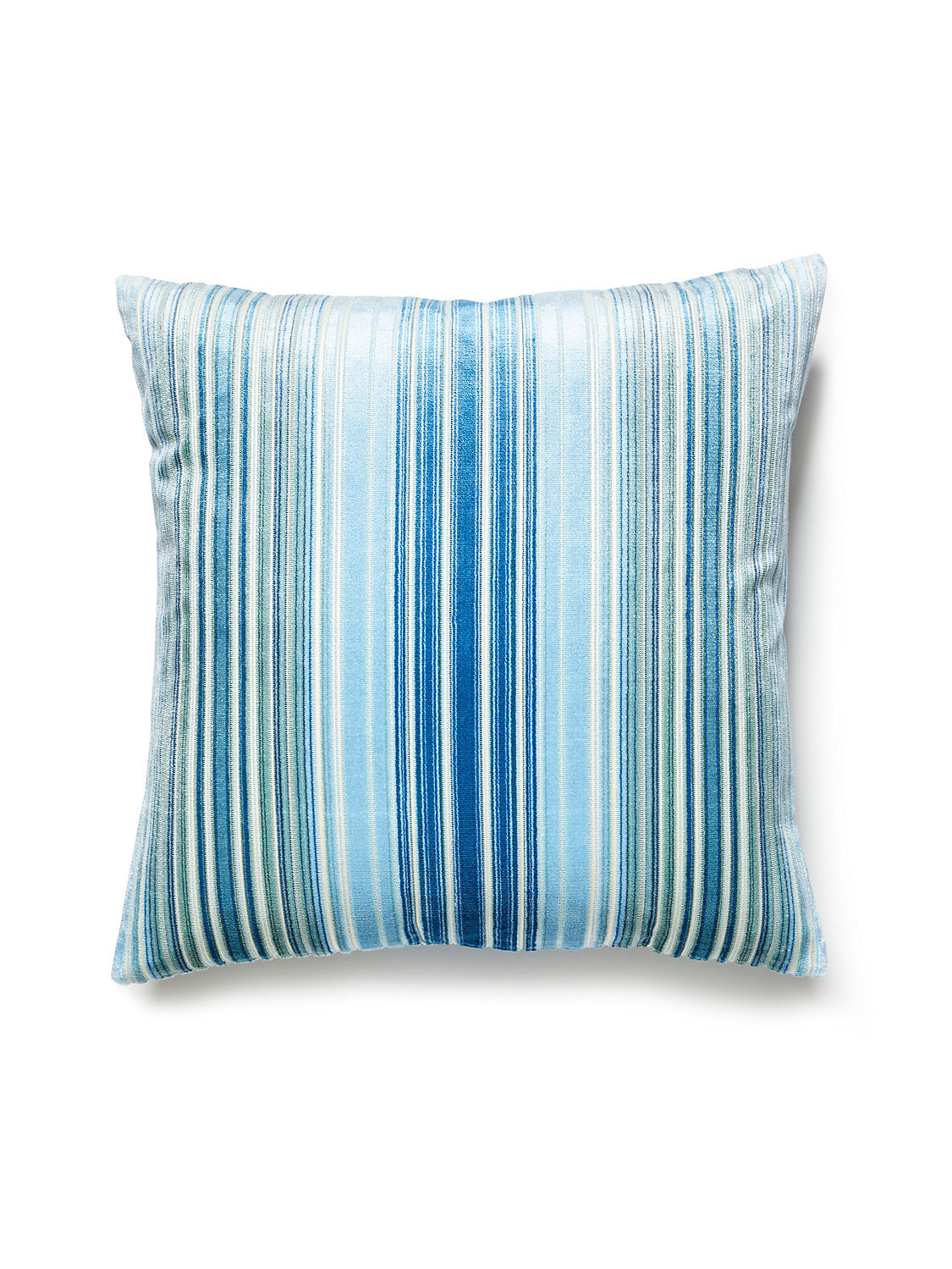 Old World Weavers Timberlake Velvet 22 X 22 - Blue Jay Decorative Pillow