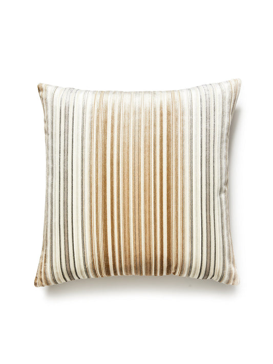 Old World Weavers Timberlake Velvet 22 X 22 - Travertine Decorative Pillow