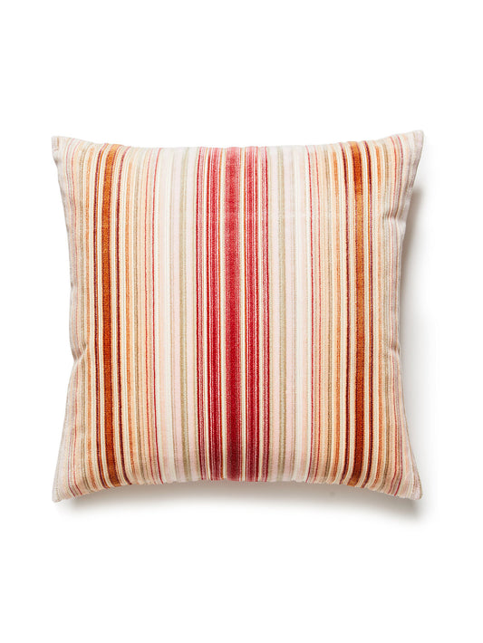 Old World Weavers Timberlake Velvet 22 X 22 - Rose Apricot Decorative Pillow