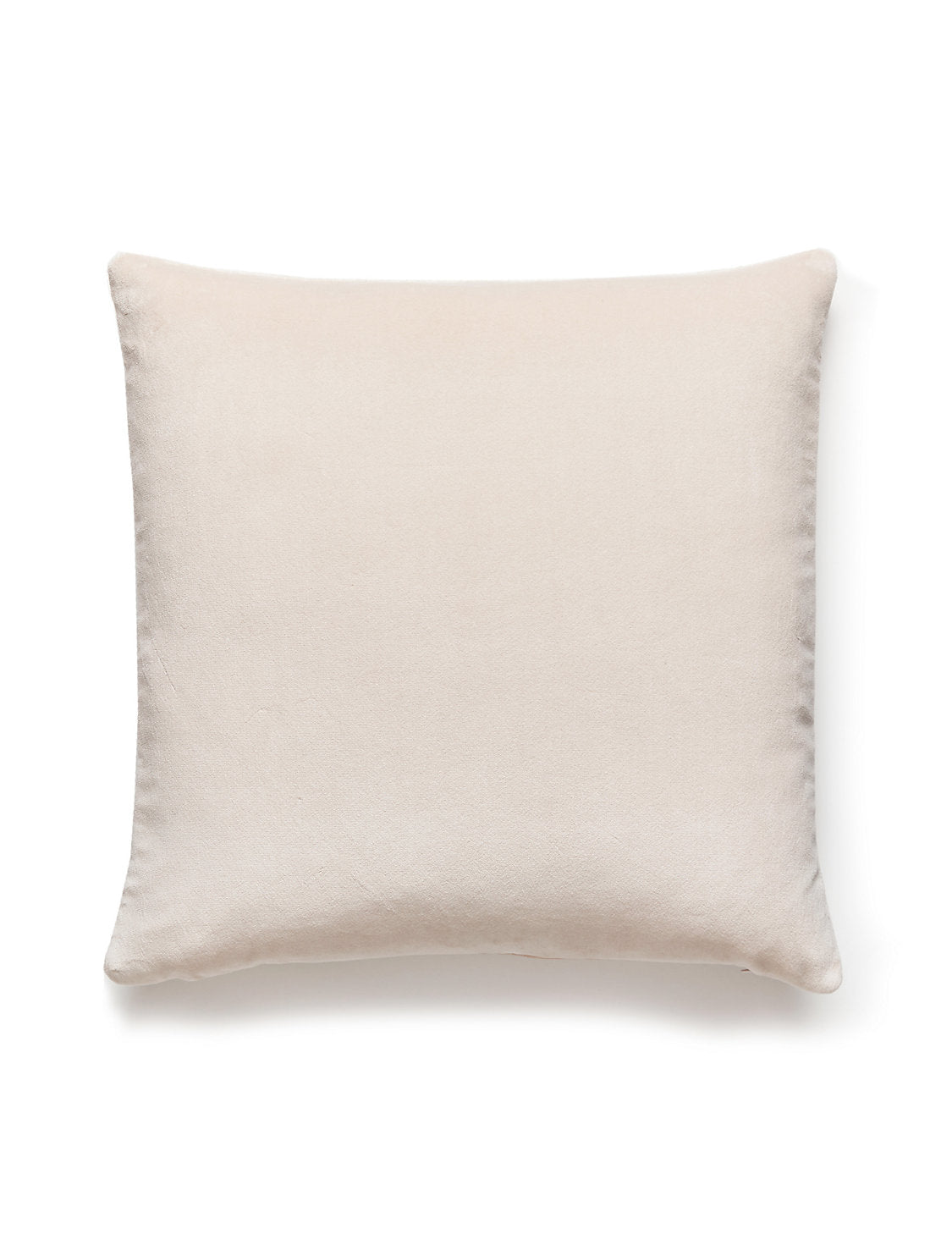 Scalamandre Torino Velvet 22 X 22 - Buttercream Decorative Pillow
