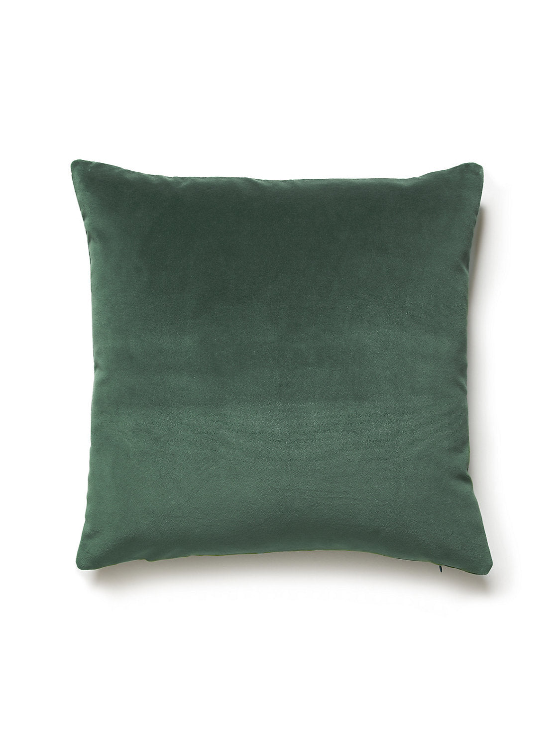 Scalamandre Torino Velvet 22 X 22 - Evergreen Decorative Pillow