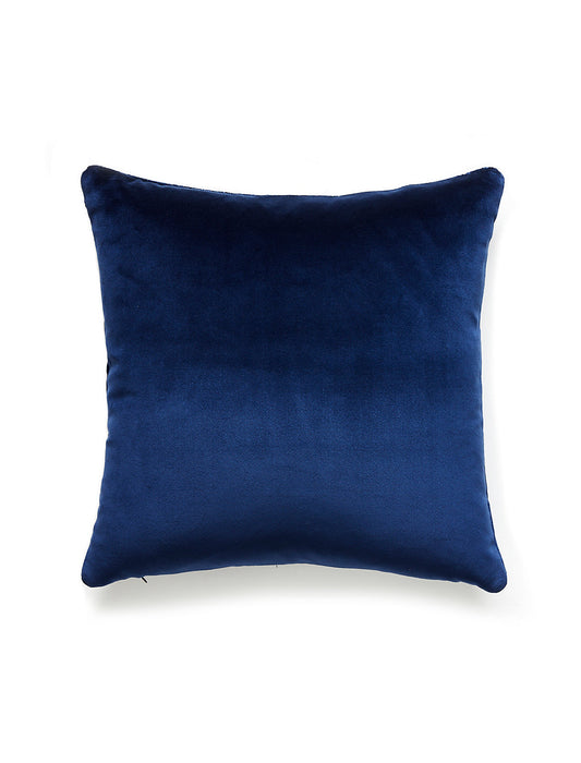 Scalamandre Torino Velvet 22 X 22 - Navy Decorative Pillow