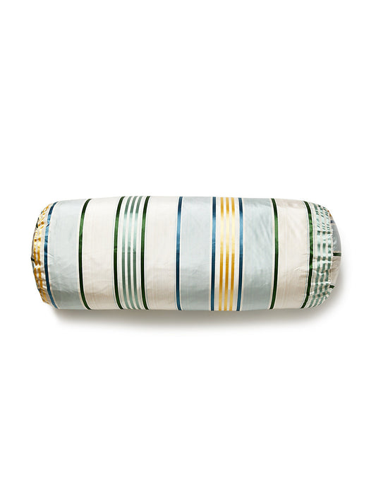 Old World Weavers Charlotte Stripe 21 X 7 - Celadon Decorative Pillow