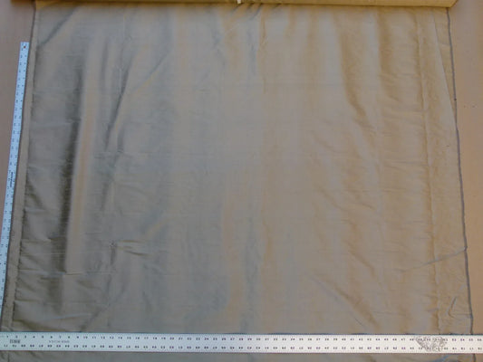 4.75Yx54"Wide Designer Bronze DUPIONI 100% Silk T30
