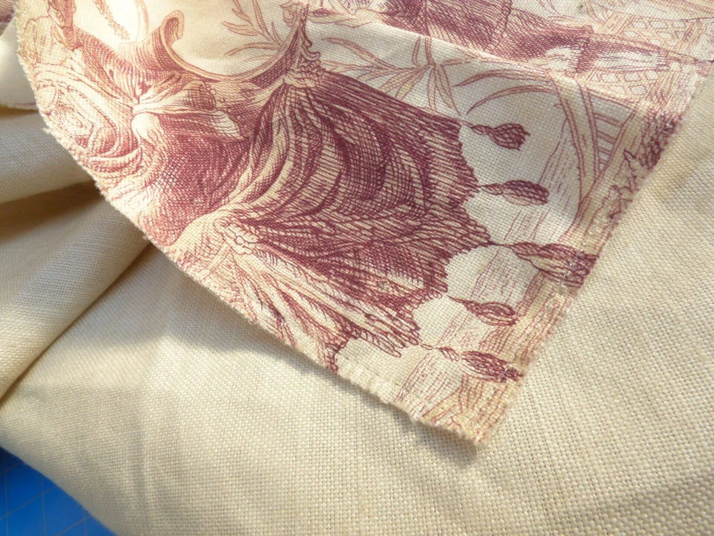 18 Berkbox50 Scalamandre Square 1.2yd Voyage En Chine Mauve Dark Purple Red Chinoiserie Asian Garden Elephant MSRP USD 388/Yard