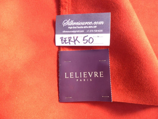 Scalamandre Daim Grenat Suede - Red Square