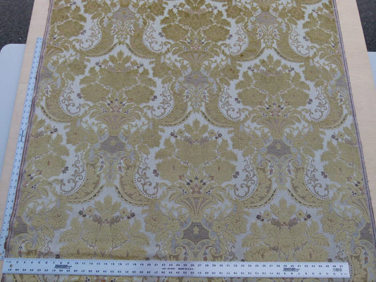 By Yard Corda Matisse Renaissance Damask Bronze Cut Velvet Scalamandre MSRP USD 494Usd/Y