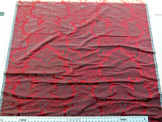 Scalamandre Murat Red Gold Orange Renaissance Old World Weavers Traditional Damask MSRP USD 310/y