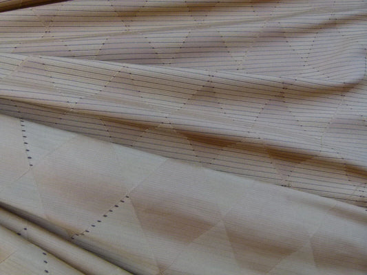 By Yd Scalamandre Forty Carats Copper Grey Watkins Silk Wool Jacquard Diamond Harlequin MSRP USD188/Y