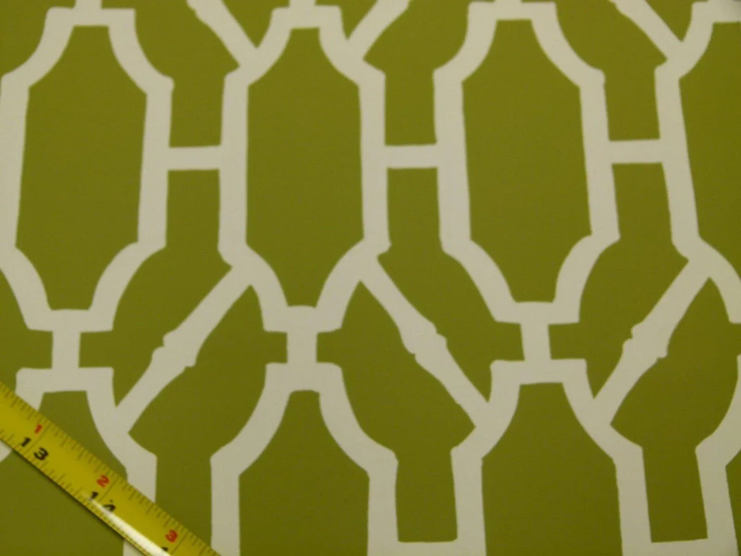 Scalamandre "pavilion Trellis Moss Green White Wallpaper MSRP USD 232/single Roll Old World Weavers