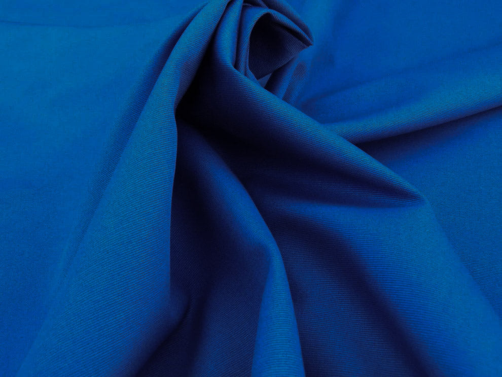 Scalamandre Cannes Viola Scuro Blue Purple 100% Cotton Italy MSRP USD 120/Y
