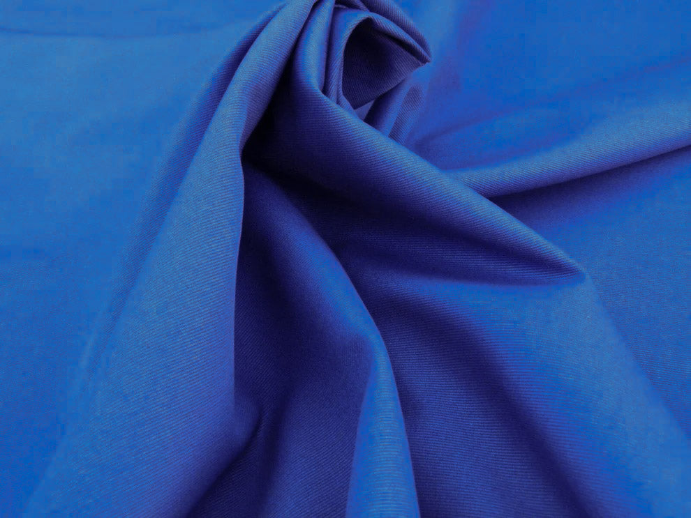 Scalamandre Cannes Viola Scuro Blue Purple 100% Cotton Italy MSRP USD 120/Y