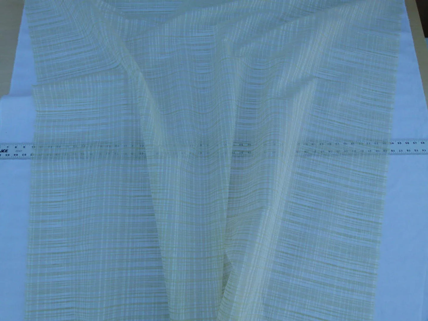 Scalamandre Lilly Sheer Green White Silk Organza Old World Weavers MSRP USD 290/Yard