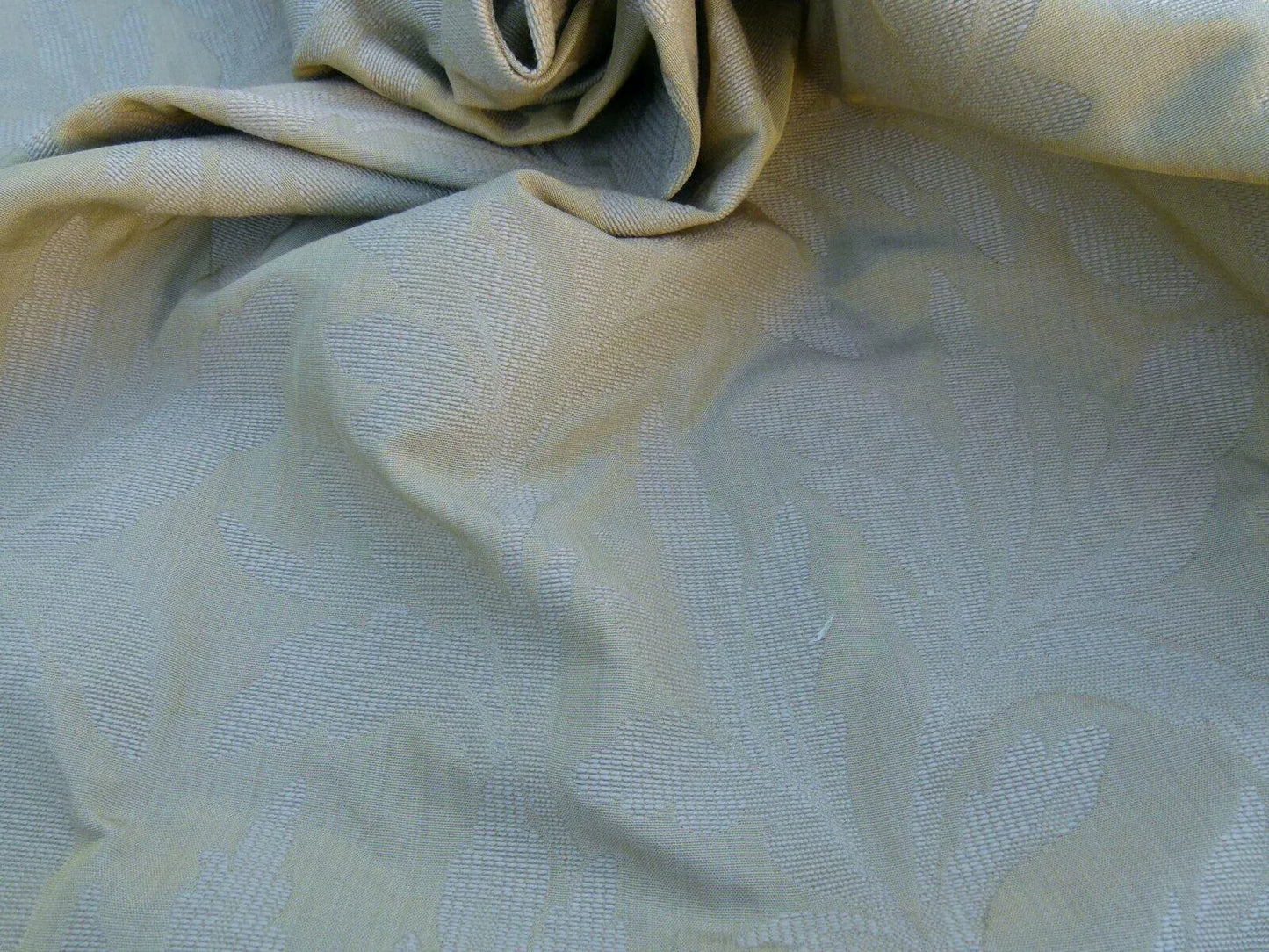 By Yard Scalamandre Cordoba Old Gold Chenille Woven Foliage Acanthus MSRP USD 176/Y Grey Watkins