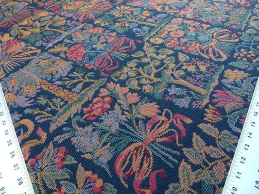 By Yard Scalamandre Riquardi Drk Multi Colors Old World Weavers Pear Tree Tapestry MSRP USD 256/Y