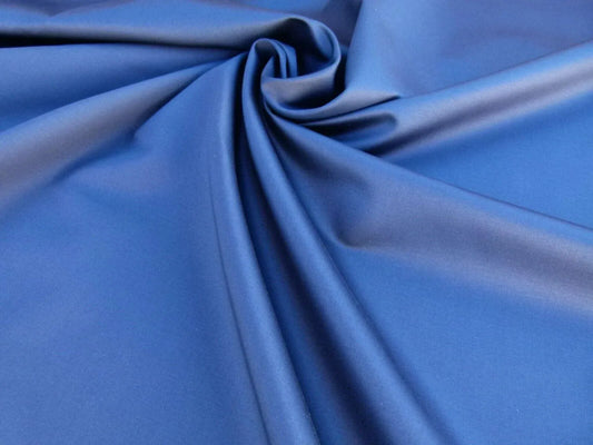 By Yard Scalamandre Old World Weavers Rasone Blu Notte Midnight Blue 100% Cotton Heavy MSRP USD150 /Y