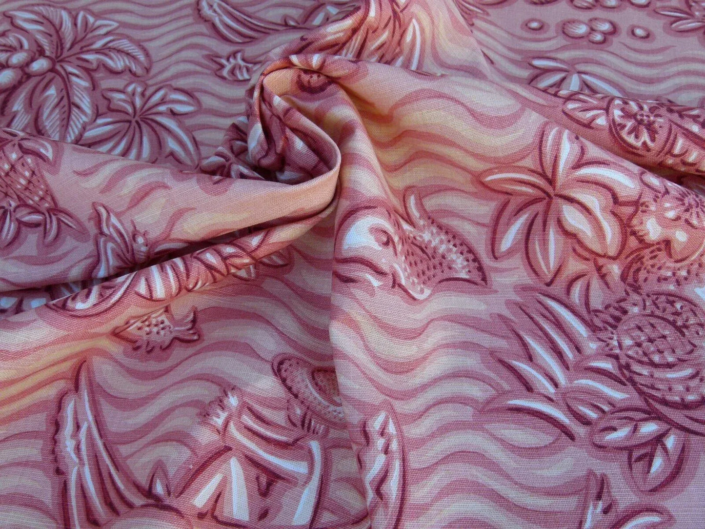 1.625y Scalamandre Sweet Leilani Rose Grey Watkins MSRP USD 96/Y