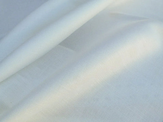 by yard Scalamandre Old World Weavers Print Cloth Oyster White Linen Cotton Solid MSRP USD 79/Y