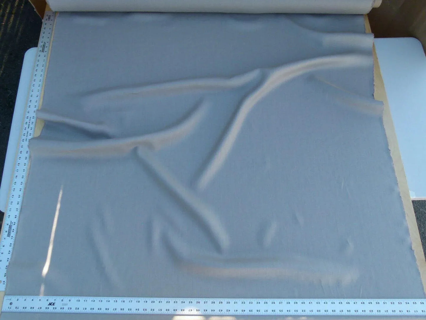 Scalamandre Isi Tortora Grey Beige 100% Linen MSRP USD 138/yd Old World Weavers