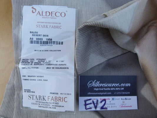 2 Ev2 Scalamandre 2ydx29"w Balou Desert Skin Beige Tan Grey Geometric