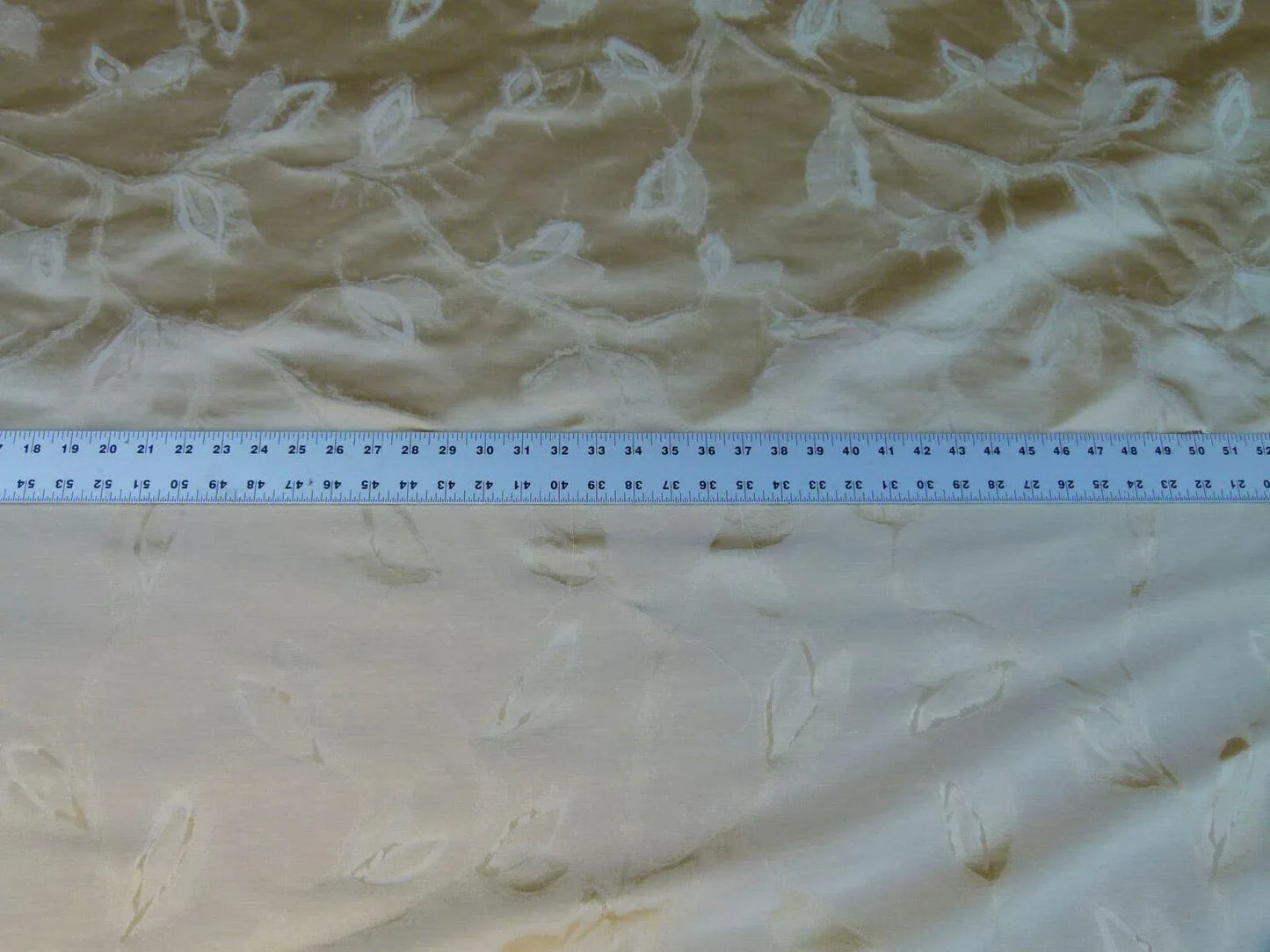 By Yard Scalamandre Gw Maharajah Eggshell Cream Ivory Silk Linen Damask Reversible MSRP USD 348/Y