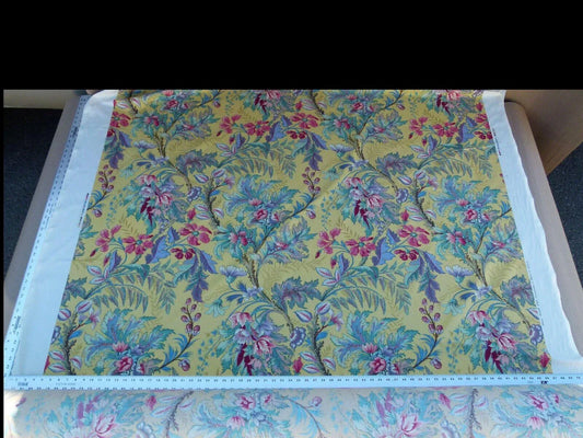 Bty Scalamandre Manon Multi/yellow Green Red Pink Blue Wild Tropical Floral Opera MSRP USD 244/Y