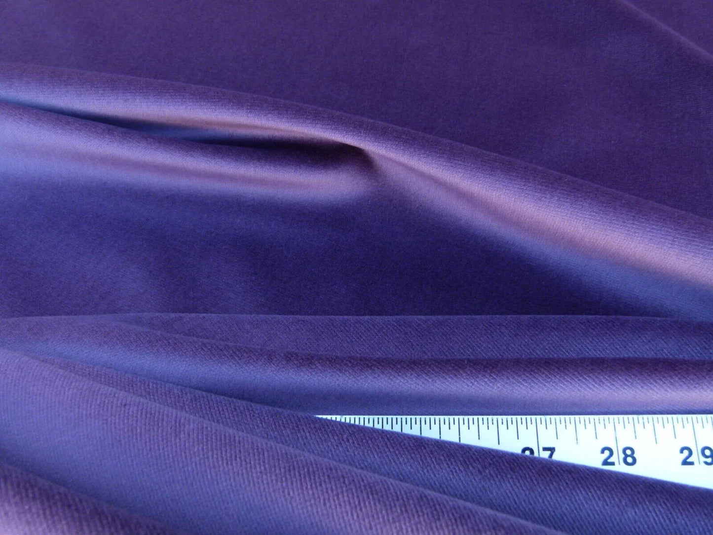 Bty Scalamandre Indus Velvet "plum"deep Purple Supple Italy MSRP USD 228/Y