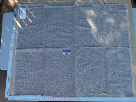 21 Ev4 Scalamandre 1.2y Dianthus Pewter Grey Print MSRP USD 144/Y Flower Print Old World Weavers Cotton Linen