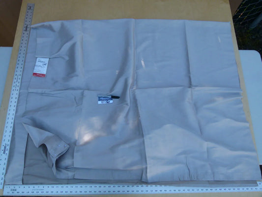 7 Ev6 2.4y Scalamandre Showroom Length Serail Palatine Beige Solid Luminous MSRP USD 315/Y