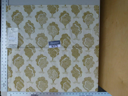 8 Ev9 Scalamandre Showroom Sample Square Ashbury Grove Moss Green MSRP USD 152/Y