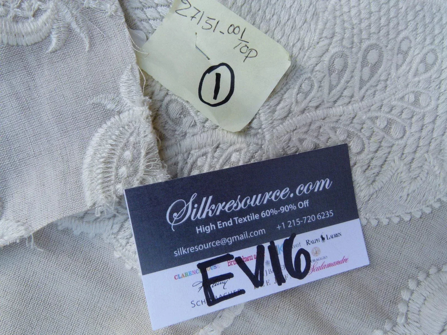 27 Ev16 Scalamandre Various White