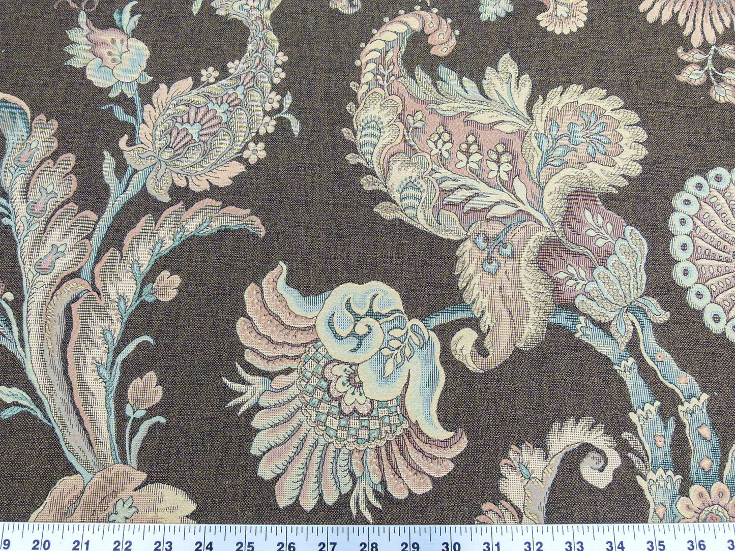 Scalamandre Siracusa Tapestry Brown Floral Jacobean MSRP USD 304