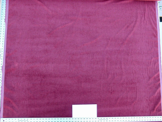 Scalamandre Velour Caviar Brick High End Woven Upholstery Fabric Red MSRP USD 402/yd