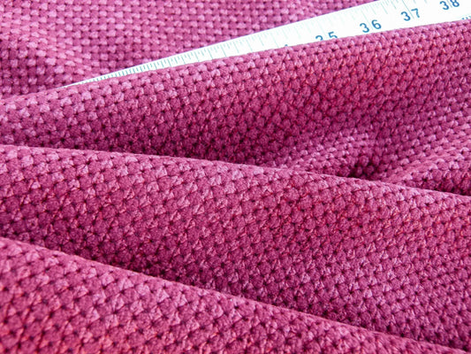 Scalamandre Velour Caviar Brick High End Woven Upholstery Fabric Red MSRP USD 402/yd