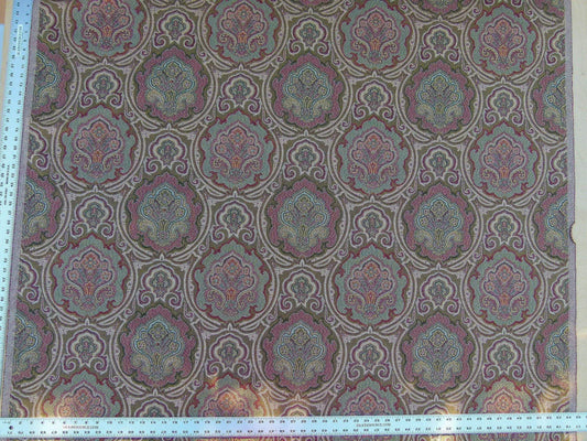 Scalamandre Konar Burgundy Intricate Tamil Decorative Medallion In Red Pink MSRP USD 324