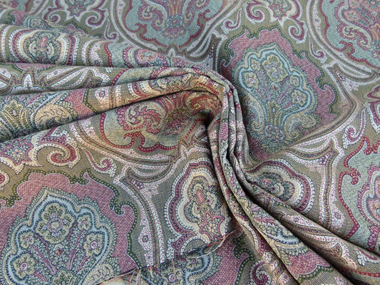 Scalamandre Konar Burgundy Intricate Tamil Decorative Medallion In Red Pink MSRP USD 324