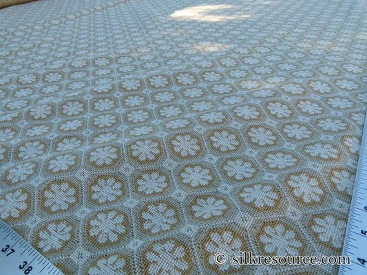 Scalamandre Xi'an The Jacquards / Wovens By Colony Yellow White MSRP USD 498/y