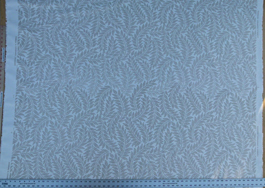 Scalamandre Patrick Beige On White Willow Tree Botanical Foliage Linen Cotton MSRP USD 124