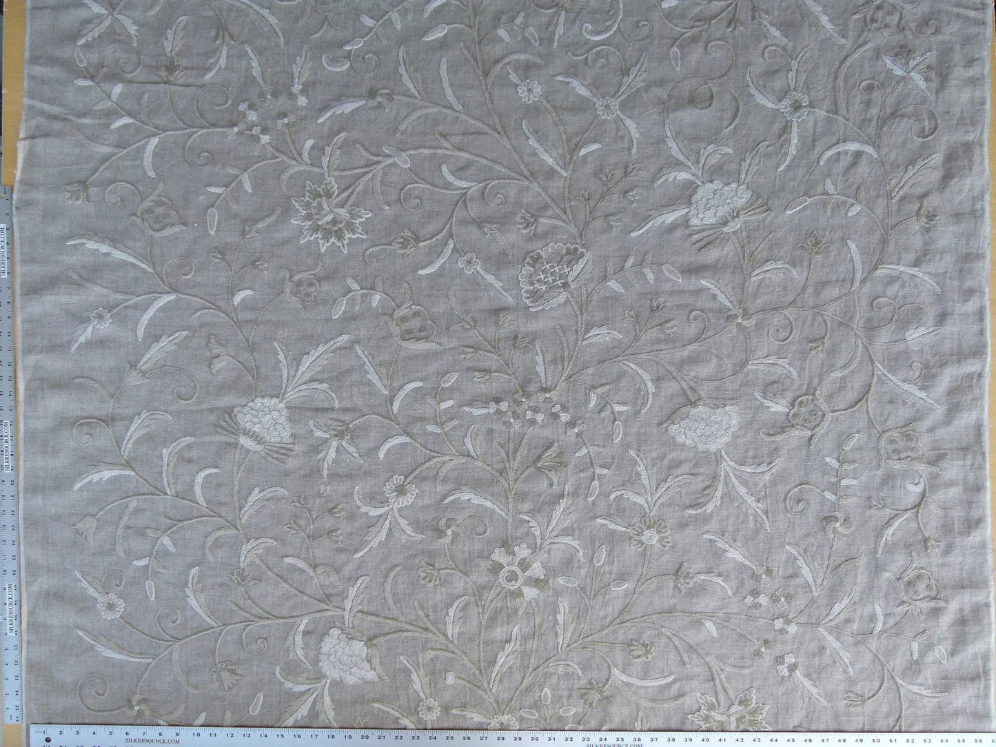 Kravet Couture Hand Crewel Wool Linen Palampore 30602.16 MSRP USD 298/Y