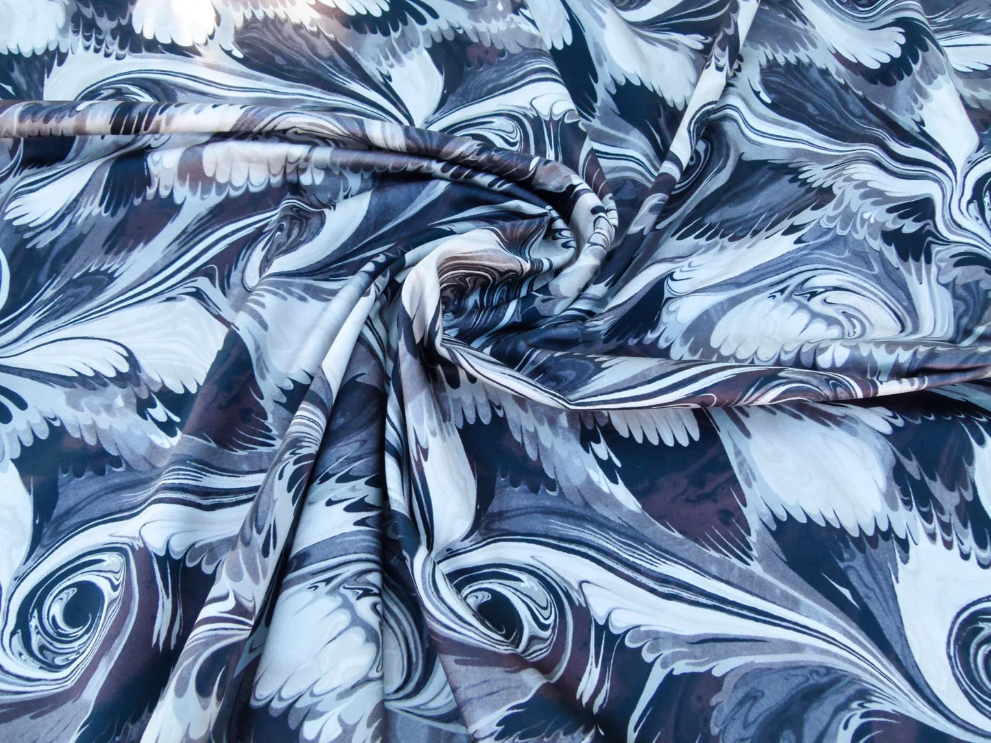 Scalamandre Length Jean Paul Gaultier 1.2Y Vogue Sable Print Black Abstract MSRP USD 400+/y