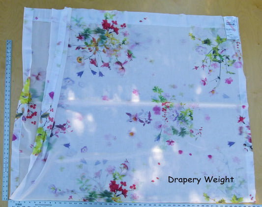 Scalamandre Length 2.5y Christian Fischbacher Sommerwind CS Summer Bouquet Fabric MSRP USD 400+/y