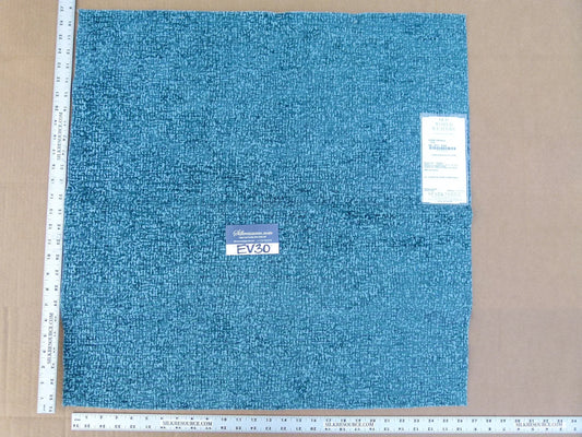 10 EV30 Scalamandre Alpine Chenille Teal Blue Texture Essential Chenilles Collection 27 x 27 inches MSRP USD52/y