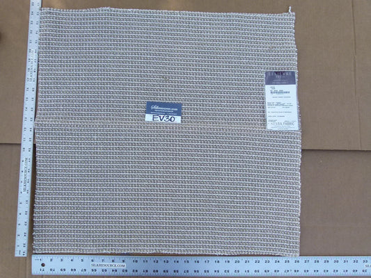 66 EV30 Scalamandre Leleivre Paris Cross Daim Small Scale Texture White Beige Square 24 x 26 inches MSRP USD 422/y